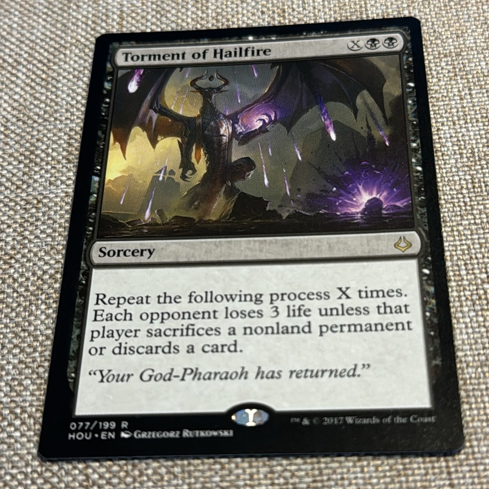 MTG Magic the Gathering Torment of Hailfire- Hour of Devastation - Picture 3 of 9